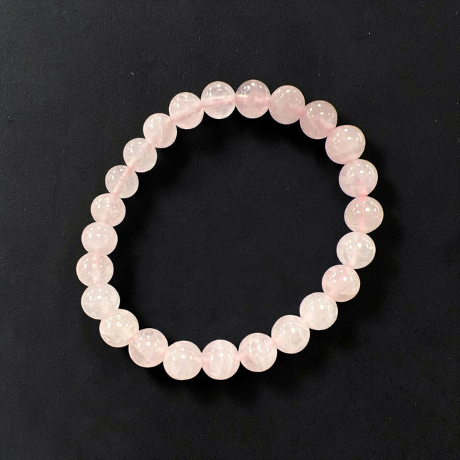 Rose Quartz Bracelet | 8mm Beads
