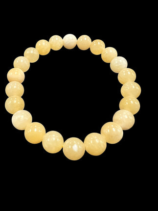 Orange Calcite Bracelet | 8mm Beads