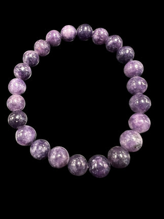 Lepidolite Bracelet | 8mm Beads