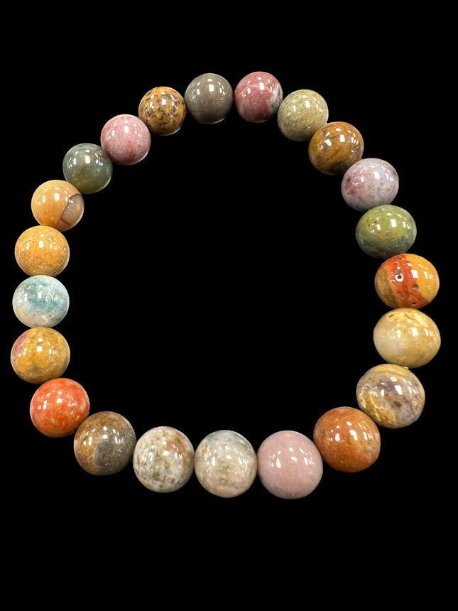 Ocean Jasper Bracelet | 8mm Beads