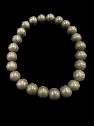 Pyrite Bracelet | 8mm Beads