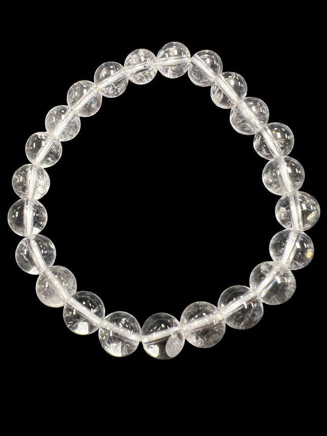 Clear Quartz Bracelet | 8mm Beads