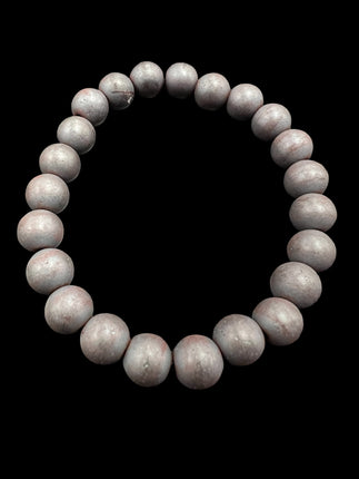 Matte Hematite Bracelet | 8mm Beads