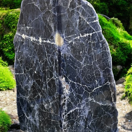 Sodalite Slab - polished on two sides, rough on two sides - 6 N Sandusky St. Delaware, OH 43015