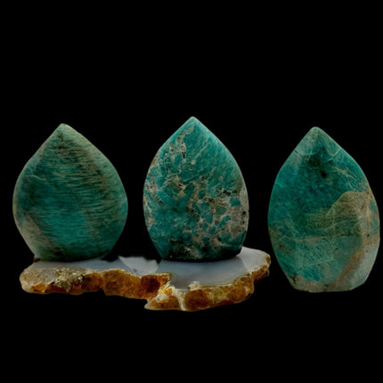Amazonite Flame, Amazonite Crystal, Amazonite Stone, Gambler's Stone, Prosperity Stone - Raven's Cauldron