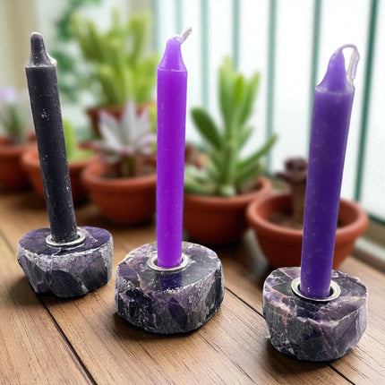Amethyst Chime Candle Holder, Raven's Cauldron, 6 N. Sandusky St, Delaware, OH 43015