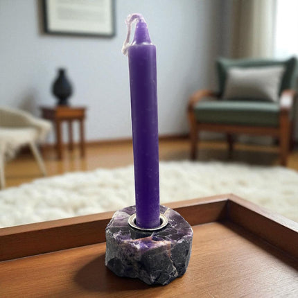 Amethyst Chime Candle Holder, Raven's Cauldron, 6 N. Sandusky St, Delaware, OH 43015