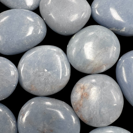 Angelite small palm stone, Raven's Cauldron, 6 N Sandusky St, Delaware, OH 43015