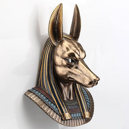 Anubis, Egyptian God, Wall Sculpture by Veronese Design - Raven's Cauldron