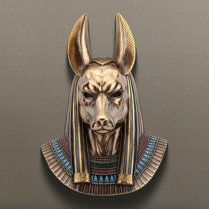 Anubis, Egyptian God, Wall Sculpture by Veronese Design - Raven's Cauldron