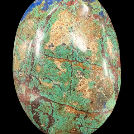 Chrysocolla Azurite Palm Stones from Raven's Cauldron, 6 N Sandusky St, Delaware, OH 43015