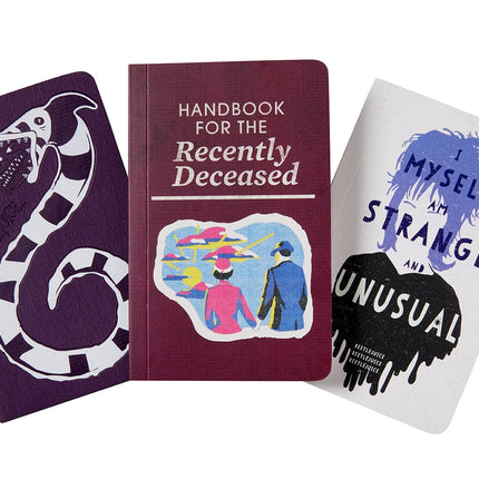 Beetlejuice Pocket Notebook Collection – Set of 3