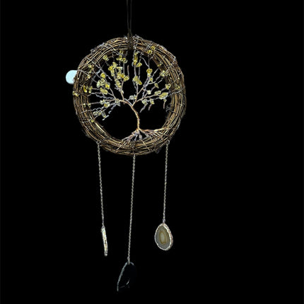 Bird Nest Tree of Life Dreamcatcher - Light up - Raven's Cauldron