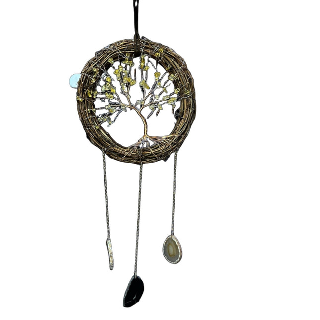 Bird Nest Tree of Life Dreamcatcher - Light up - Raven's Cauldron