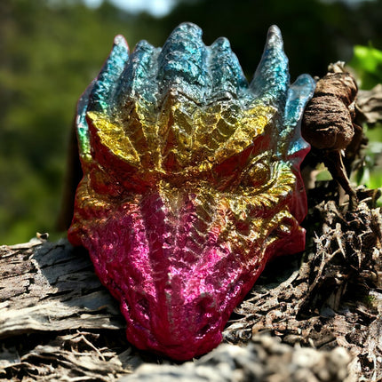 Bismuth Dragon - Rainbow - Raven's Cauldron