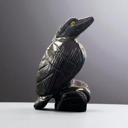 Black Calcite Raven, Raven's Cauldron, 6 N. Sandusky St, Delaware, OH 43015