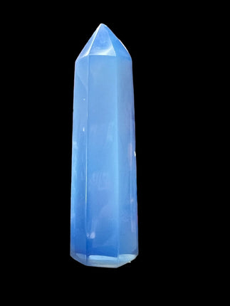 Blue Opalite Tower - Faceted - Raven's Cauldron