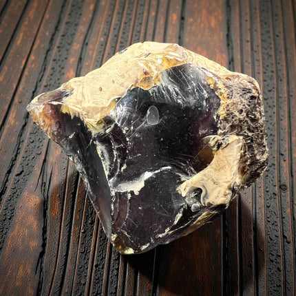 Blue Amber from Indonesia – UV Reactive Fossilized Resin | 2–5 Inch Specimens | Raven’s Cauldron