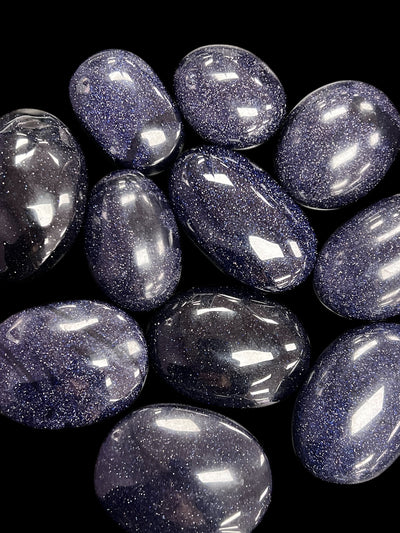Blue Goldstone Palm Stone – 2.5