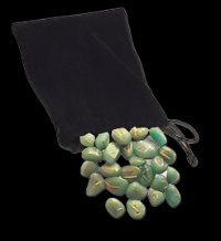 Boxed Runes - Green Aventurine - Raven's Cauldron