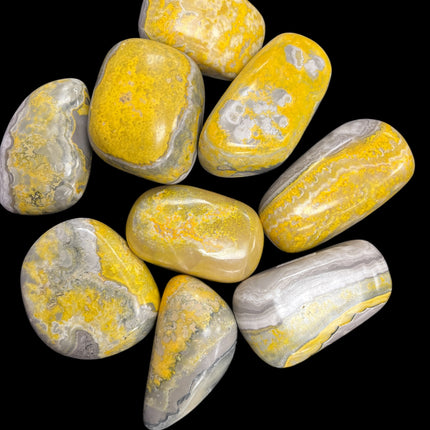 Bumblebee Jasper Palm Stones, Raven's Cauldron, 6 N Sandusky St, Delaware, OH 43015