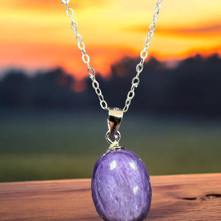 Charoite_Pendant_Raven’s_Cauldron_6th_North_Sandusky_Street_Delaware_Ohio_43015