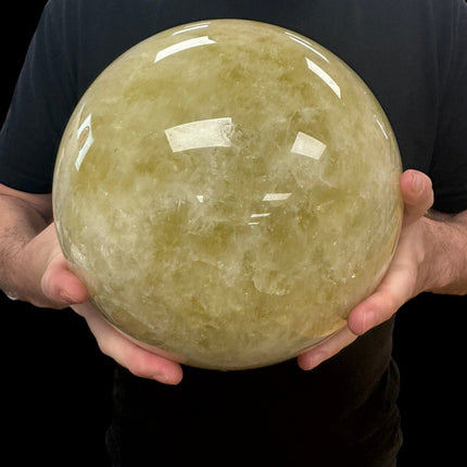 Citrine Sphere - Massive - 27 Pounds - Exquisite - Raven's Cauldron