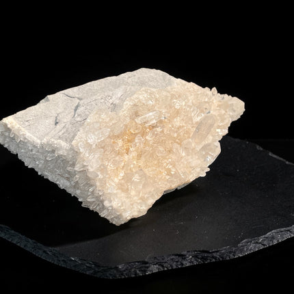 Natural Citrine Cluster in Matrix – 1452g Large Raw Crystal Specimen – 8 x 5 x 1.5 Inches
