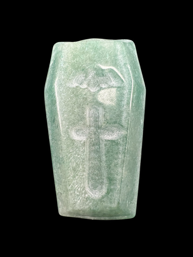 Gemstone Coffin Aventurine, Raven's Cauldron, 6 N Sandusky St, Delaware, OH 43015