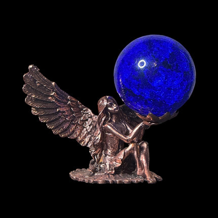Bundle Crackle Quartz Sphere with stand for 15% off