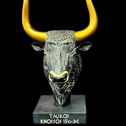 Cretan Greek Bull Bust by Veronese Design - Raven's Cauldron