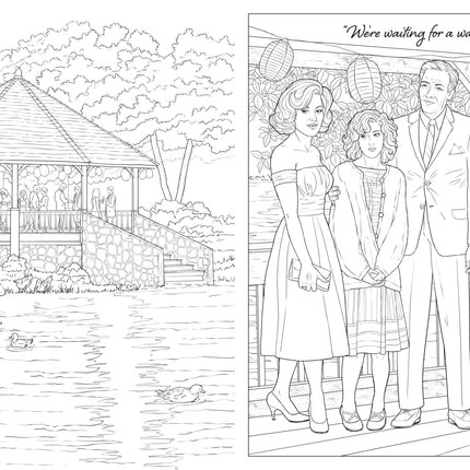Dirty Dancing The Official Coloring Book with 60+ movie-inspired coloring pages and iconic scenes – ISBN 9798886636116