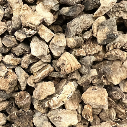 Premium 1 oz bag of Devil's Claw Root for protection, reversal, uncrossing, banishing, and spiritual ritual work at Raven's Cauldron, Delaware, OH.