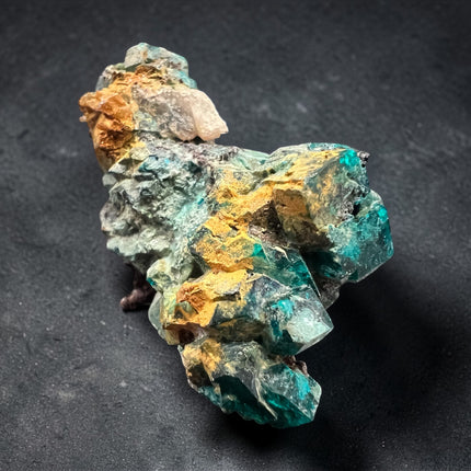 Dioptase crystal 12 grams raw green mineral specimen for heart chakra healing and emotional balance, Raven's Cauldron, 6 N Sandusky St, Delaware, OH 43015