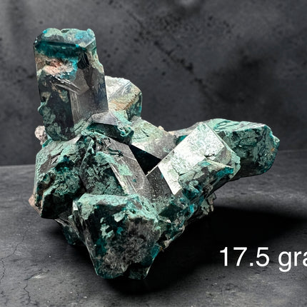 Dioptase 17.5 grams, green heart chakra crystal, Raven's Cauldron, 6 N Sandusky St, Delaware, OH 43015