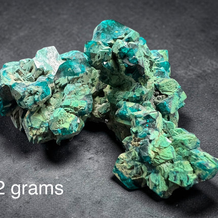 Dioptase 52 grams, green crystal, Raven's Cauldron, 6 N Sandusky St, Delaware, OH 43015