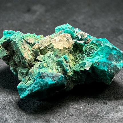 Dioptase crystal 6.4 grams natural green mineral specimen for heart chakra healing and emotional renewal, Raven's Cauldron, 6 N Sandusky St, Delaware, OH 43015