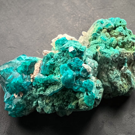 Dioptase crystal 6.4 grams natural green mineral specimen for heart chakra healing and emotional renewal, Raven's Cauldron, 6 N Sandusky St, Delaware, OH 43015