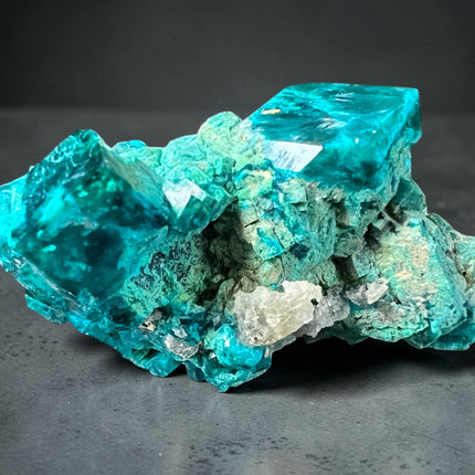 Dioptase crystal 6.4 grams natural green mineral specimen for heart chakra healing and emotional renewal, Raven's Cauldron, 6 N Sandusky St, Delaware, OH 43015
