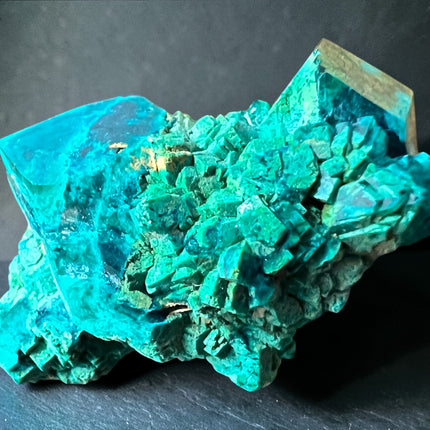 Dioptase crystal 6.4 grams natural green mineral specimen for heart chakra healing and emotional renewal, Raven's Cauldron, 6 N Sandusky St, Delaware, OH 43015