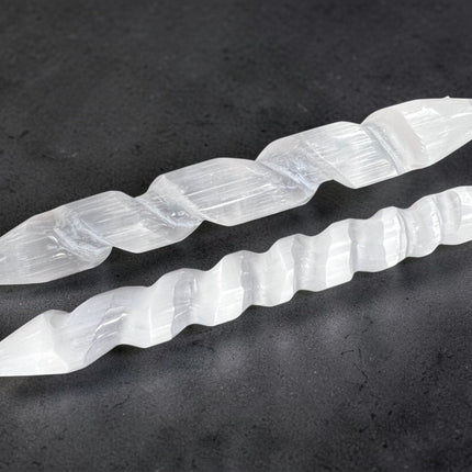 Selenite wand from Raven's Cauldron, 6 N Sandusky St, Delaware, OH 43015