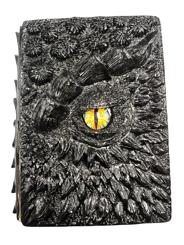 Dragon Eye Book Journal Handmade 3D Fantasy Notebook | Writing, Art & Sketch Journal