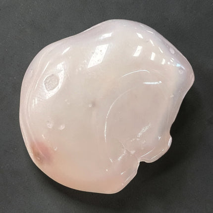 Enhydro Agate specimen with visible water bubble inclusion 18 grams natural crystal from Raven’s Cauldron, 6 N Sandusky St, Delaware, OH 43015