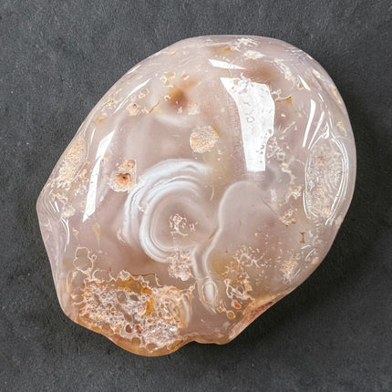 Enhydro Agate specimen with visible water bubble inclusion 51 grams natural crystal from Raven’s Cauldron, 6 N Sandusky St, Delaware, OH 43015