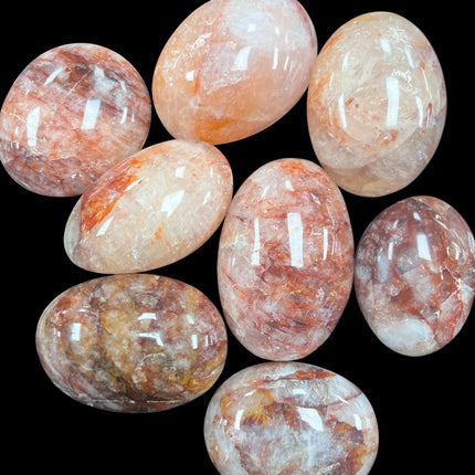 Fire Quartz/Hematoid Quartz Palm Stone, Raven's Cauldron, 6 N Sandusky St, Delaware, OH 43015