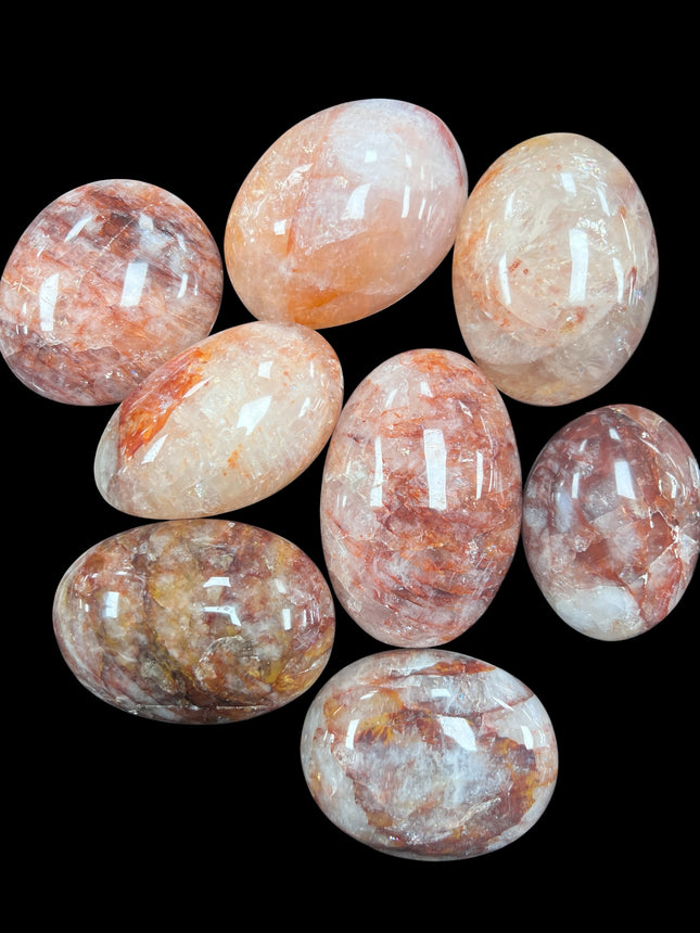 Fire Quartz/Hematoid Quartz Palm Stone, Raven's Cauldron, 6 N Sandusky St, Delaware, OH 43015