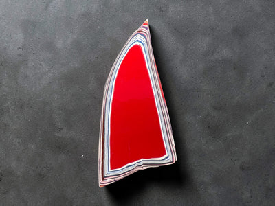 Fordite (Detroit Motor City Agate) Polished Piece – 9g | 3 x 1.25 x 0.25 Inches