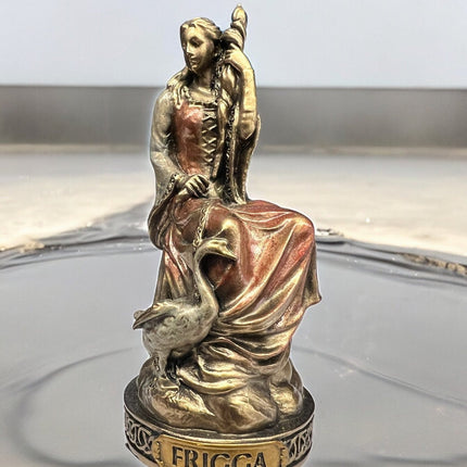 Frigga/Frigg, Norse Mythology, Queen of Asgard, Miniature Statue by Veronese Design - Raven's Cauldron