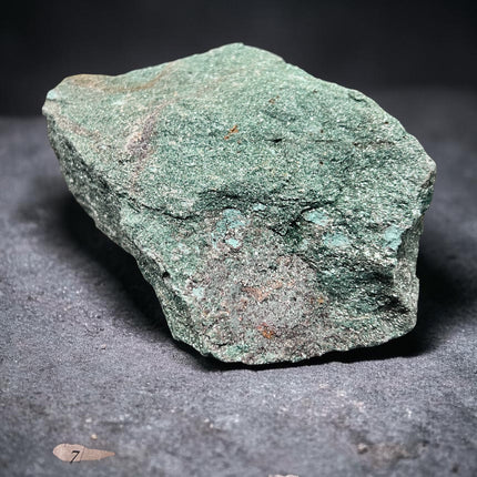 Large natural green Fuchsite rough crystal specimen 1501 grams healing stone Raven’s Cauldron