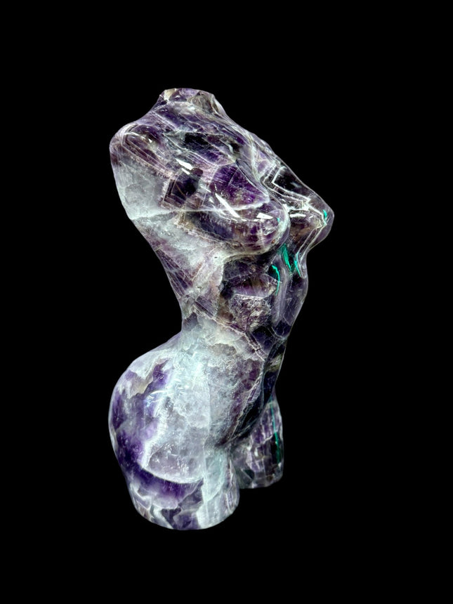 Gemstone Female Form - Dream Amethyst / Chevron Amethyst - Raven's Cauldron